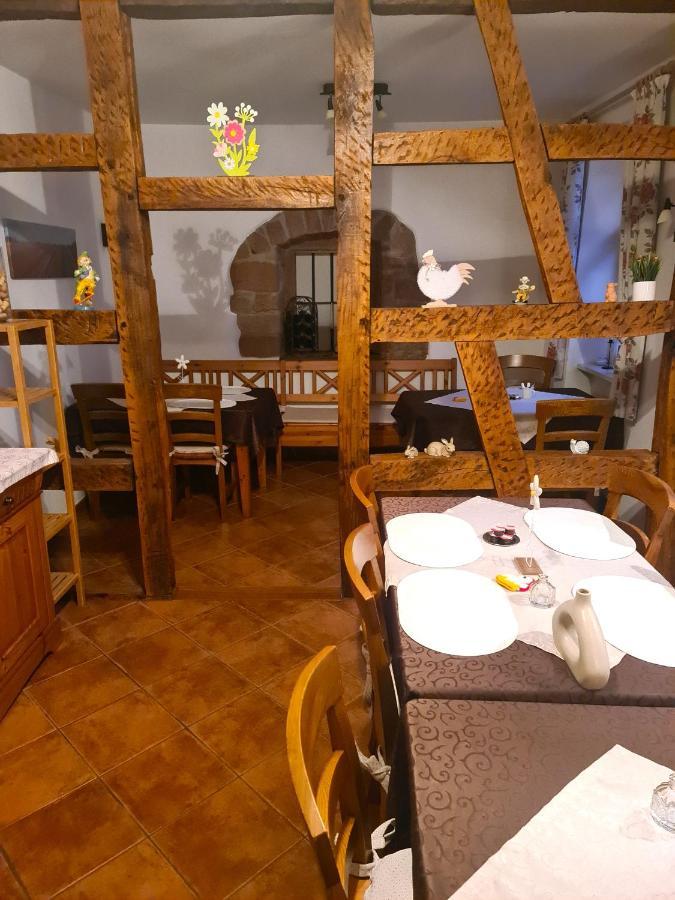 Gaestehaus Zum Weinbauer Rhodt unter Rietburg Esterno foto